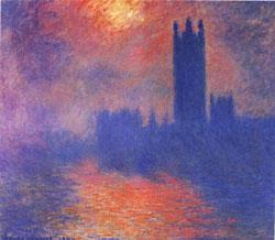 Claude Monet London,Parliament